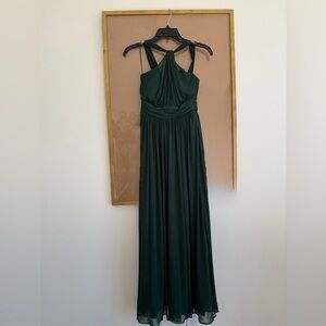 Dark Green Birdy Grey Dress